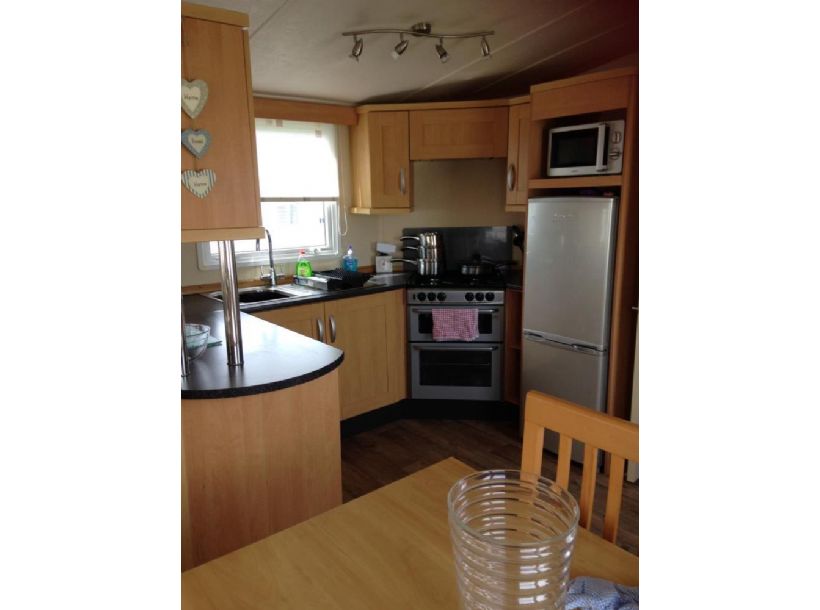 6 Berth caravan to rent Presthaven North Wales
