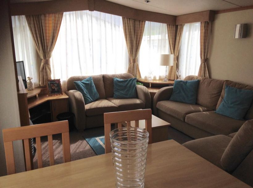 6 Berth caravan to rent Presthaven North Wales