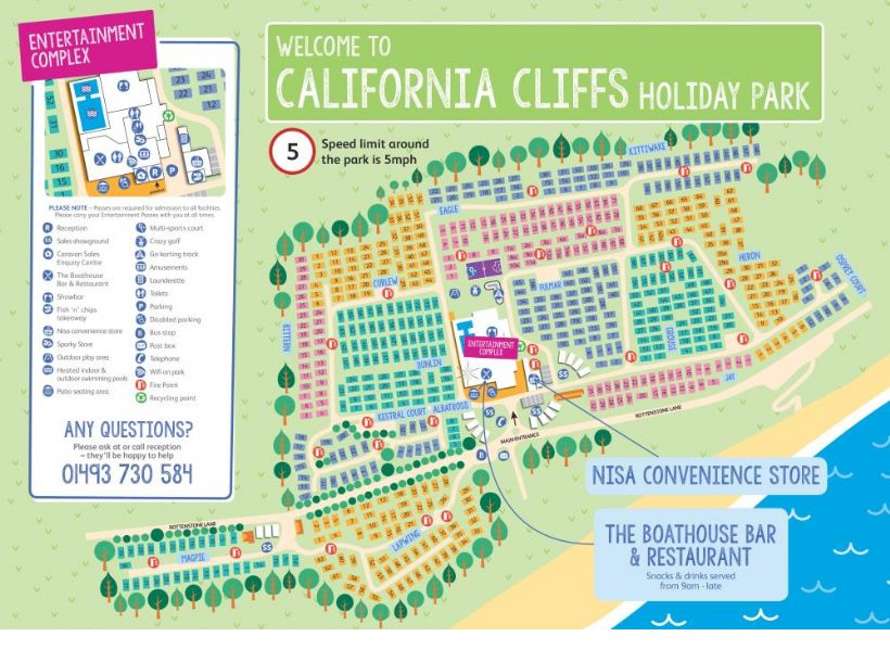 3 Bedroom Caravan to Rent at California Cliffs