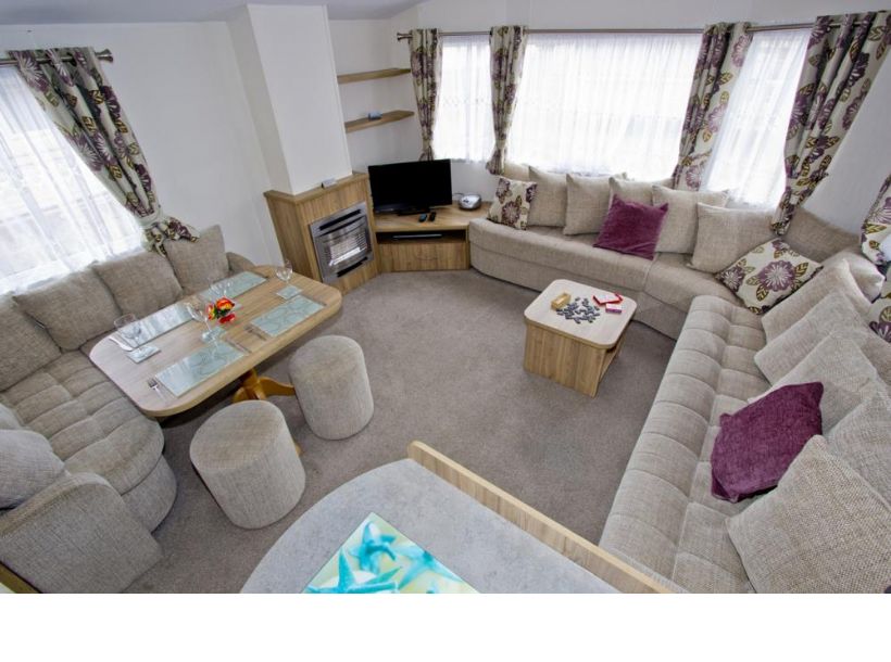 3 Bedroom Caravan to rent Kingfisher Park Skegness