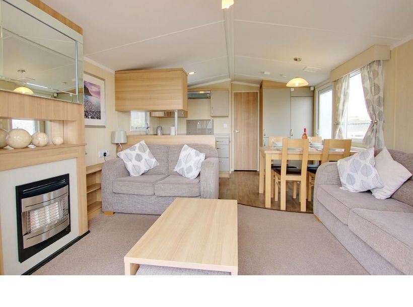 Rent Our 8 Berth Caravan at Sandy Bay, Devon Cliffs, Devon