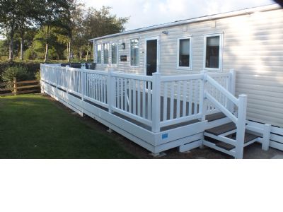 6 Berth Caravan for hire  at White Acres, Cornwall